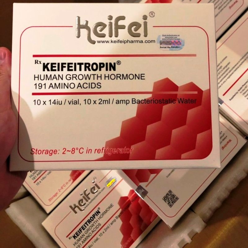 Keifei 140iu HGH For Sale UAE Keifei HGH 140iu for sale online which is clinically referred to as Somatropin, is a naturally-occurring peptide hormone produced by the pituitary gland, although it is colloquially associated with cheating in professional sports in the UAE and neglectful steroid use, it’s important to note that HGH plays an integral role within the human body. This brief article will highlight the multitude of benefits and positive effects associated with using human growth hormone, the most popular of which is Keifeitropin, which was first developed over 40 years ago and has garnered numerous approvals by the FDA for specific uses in both adults and children. How Does your Body Use Keifei Pharma HGH? When your pituitary gland secretes somatropin, the compound enters your bloodstream and remains active for several minutes, which provides just enough time for it to reach your liver and undergo a nuanced conversion process. After a quick adaptation, the liver is able to convert human growth hormone into a myriad of targeted growth factors that encourage the body to repair damaged cells, boost testosterone, maintain organic tissues, and enhance functionality throughout the musculoskeletal system. Many of these regenerative benefits are wholly reliant on an insulin-like growth factor (IGF-1), which can only be produced when natural or synthetic Somatropin enters the bloodstream. Thus, if you’ve been weighing the pros and cons of using synthetic growth hormone as a therapeutic or curative agent in today’s day and age, it’s in your best interests to take a closer look at the documented effects and prognoses that come with ingesting HGH: Weight Management Enhanced levels of human growth hormone have been proven to accelerate the process of lipolysis, which refers to the breakdown of lipids and triglycerides into glycerol and free fatty acids, an essential internal activity that promotes augmented weight loss and a faster metabolism. During a recent double-blind, 12-week study, researchers noticed amazing improvements in weight loss and fat content reduction when obese patients were injected with synthetic HGH: 14% decrease in body fat Targeted reduction in visceral fat content (intra-abdominal adipose tissue) Improvement in body composition and fibrous tethers, which resulted in significantly less cellulite and fatty dimples Healthier insulin production Decrease in diastolic blood pressure Reported increased energy levels without any dietary changes As a result, many people are turning towards human growth hormone as a way to shed those pesky pounds and effect a more desirable body image without engaging in tedious exercise or ingesting potentially harmful diet pills. Stronger & Healthier Muscles with Keifei HGH 140iu injections After HGH converts to IGF-1 in the liver, the resulting compound binds to its corresponding receptors in skeletal muscle tissue, which greatly accelerates protein synthesis in a natural fashion. This allows you to experience augmented results from even minor weightlifting and exercise, often in the form of a 20%-30% upsurge in muscular growth within just a few short months. HGH also promotes an increase in cell proliferation and development (hyperplasia), which allows your body to effectively bolster its capacity for enhancing muscle mass and protein cells. This is why Keifeitropin is far more effective than steroid use or testosterone supplements; the increased muscle mass is permanent and never goes away, regardless of the oscillations in your workout regimen. Thus, as you might imagine, the unique combination of increased energy levels and amplified muscular content will allow you to boost your intrinsic strength without subjecting yourself to backbreaking workouts or dangerous supplements. Keifeitropin for Better Joint Health By the year 2030, it is estimated that over 35% of all adults will suffer from some type of arthritic complication such as osteoarthritis, rheumatoid arthritis, or psoriatic arthritis, which is why it’s so important to understand how HGH impacts our tendons, ligaments, and joints. Keifei Pharma HGH stimulates collagen synthesis and regenerative functionality, which work hand in hand to repair muscular or tendon-based tears, decrease swelling, and rectify the ailments associated with arthritic discomfort. As a result, human growth hormone is able to effect decreased joint pain as well as the faster healing of wounds in people of all ages. However, it’s important to note that HGH can also positively affect your bone density and enhance your body’s ability to heal from bone fractures; the aforementioned IGF-1 reinforces the calcium content and binding agents that keep your bones strong and healthy. As such, including Somatropin within your weekly healthcare regimen will allow you to experience the following benefits with regards to your musculoskeletal system: Enhanced collagen deposition and proliferation Significantly decreased joint pain, discomfort, and swelling Faster healing of wounds in your tendons, muscles, ligaments, and bones Increased mobility and flexibility Augmented recovery from exercise, weight lifting, and calisthenics Increased Sex Drive Our sexual organs rely on a plentiful, well-oxygenated blood supply but as we age, our hearts begin to pump slower and in smaller volumes, which is why countless people start experiencing a decrease in libido or the manifestation of erectile dysfunction with the passage of time. Unfortunately, an HGH deficiency or periodic shortage of somatropin will only intensify this unnerving symptomatic onset. However, it’s worth mentioning the fact that taking Keifeitropin will improve your heart’s functionality, bolster your stamina, and increase the nutrients dispersed throughout your circulatory system, which will naturally improve the effectiveness of your sexual organs and increase libido in an organic fashion. As a result, men will gain the ability to stay aroused for longer periods of time and women will experience a noticeable decrease in vaginal dryness during sexual intercourse. Additionally, the increased muscle mass resulting from HGH will allow you to experience a significant decrease in fatigue resulting from sexual intercourse, which is usually one of the biggest issues when attempting to address an unsatisfying or diminishing love life. Keifei HGH 140iu for Better-Looking Skin If you’ve been trying to get younger-looking skin for some time now, it’s important for you to understand that over-the-counter serums, creams, and emulsions are usually very ineffectual. These products are made with a one-size-fits-all approach and they fail to address the crux of what’s causing an increase in wrinkles, unsightly pores, and sagging skin, not to mention the fact that they tend to be quite expensive and come with a myriad of detrimental side effects. Human growth hormone, on the other hand, specializes in activating the body’s collagen and elastin production, which naturally promotes healthier and younger-looking skin by tightening the epidermis, enhancing its texture, and rectifying the effects of prolonged sun exposure or excessive redness. The regenerative effects of Keifei Pharma HGH can also mitigate the appearance of acne scars, pimple wounds, and other undesirable blemishes, which is particularly helpful for anyone struggling with perpetual zits or boils. Additionally, due to the fact that HGH promotes the process of lipolysis, it allows your body to eliminate fat content and convert triglycerides into free fatty acids, which leads to less cellulite and a substantial decrease in fat-based skin dimples. Keifeitropin Decreases Unhealthy Cholesterol Cholesterol is a waxy, fatty substance that is found in every single cell within your body. It plays an integral role in producing fundamental nutrients, vitamins, and hormones but heightened levels of cholesterol in the bloodstream lead to a greater risk of sustaining coronary heart disease in addition to a plethora of other harrowing ailments. Fortunately, HGH can help lower cholesterol levels in a natural, non-invasive fashion: Eliminates excess lipid molecules from the bloodstream Decreases the prevalence of unhealthy triglycerides Stimulates protein production Counteracts excessive amounts of insulin in your blood Helps your body retain vital electrolytes such as phosphate and sodium, which reinforces a faster metabolism and healthier digestion Thus, if you’ve been struggling to achieve lower cholesterol levels with rudimentary dietary changes or prescription medications, it’s in your best interests to speak with your doctor about the benefits of using Keifeitropin as a healthy alternative. Achieve Better Sleep with Keifei HGH 140iu injection Kits Rapid Eye Movement sleep, which is generally referred to as REM sleep, comprises only about 25% of your sleep cycle but it is by far the most restful, restorative phase of your nightly routine. During the REM cycle, distinctive signals are sent to the brain’s cerebral cortex and to the spine, which allows the mind and body to enter an immersive restful state. This is a crucial aspect of achieving deeper sleep and revitalizing recovery during each night. However, as we get older, we become increasingly susceptible to bouts of insomnia and sleeplessness. Many adults assert that their quality of sleep declines due to everyday stress and anxiety, which is particularly true in today’s hectic day and age. In this regard, it’s important to note that HGH raise the levels of a vital neurotransmitter (B-endorphin) and decreases the amount of dopamine produced by the body, which reinforces your ability to achieve deeper sleep regardless of your daily routine. Additionally, this product has been proven to augment your body’s natural ability to produce serotonin and melatonin, both of which regulate your internal clock and reinforce a healthy transition to and from sleep. So if you’ve been struggling with ineffective Over The Counter (OTC) medications or expensive sleep aids. Then you’ll be best served by weaving some additional genuine Keifei HGH 140iu injection kits into your regimen. Especially if you’ve been diagnosed with an HGH-deficiency or insomnia-related sleep disorder.