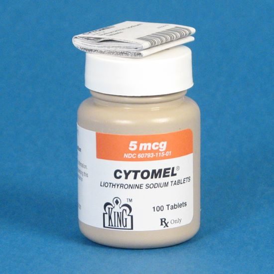 Cytomel®, 5mcg, 100 Tablets/Bottle